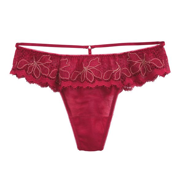 Mon magnifique モンマニフィーク ショーツ Tバック バックレース M 単品 LA VIE A DEUX ラヴィアドゥ DOMESTIC UNDER