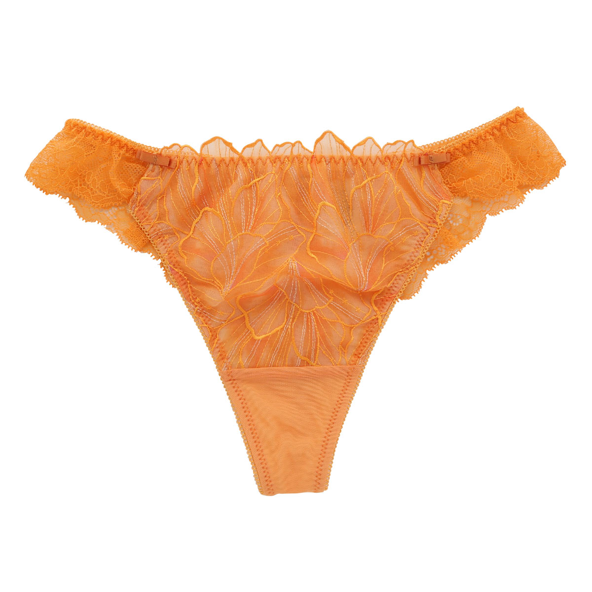 Bibiane ビビアーナ ショーツ Tバック バックレース ML 単品 LA VIE A DEUX ラヴィアドゥ  mignon(OR-オレンジ-M)