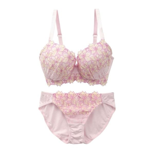 モンシェルピジョン Mon cher pigeon リリウムフローラ ブラジャー ショーツ セット GHI 大きいサイズ