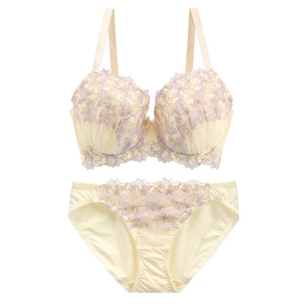 モンシェルピジョン Mon cher pigeon リリウムフローラ ブラジャー ショーツ セット GHI 大きいサイズ