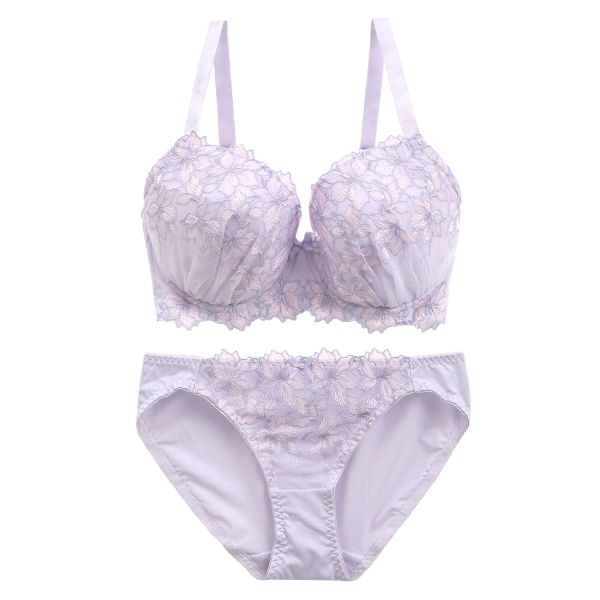 モンシェルピジョン Mon cher pigeon リリウムフローラ ブラジャー ショーツ セット GHI 大きいサイズ