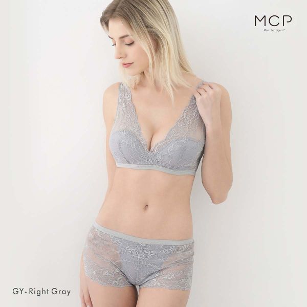 ブラジャー ショーツ セット ノンワイヤー ブラレット ボーイレングス モンシェルピジョン Mon cher pigeon パルコセレーノ S-LL