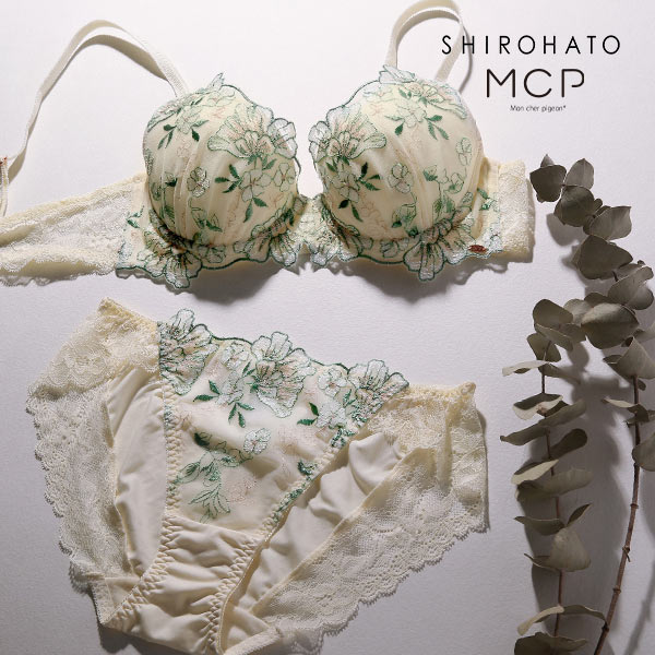モンシェルピジョン Mon cher pigeon ウルークルールズ ブラジャー ショーツ セット BCDEF ブラセット 下着 レディース