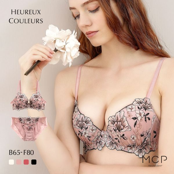 モンシェルピジョン Mon cher pigeon ウルークルールズ ブラジャー ショーツ セット BCDEF ブラセット 下着 レディース
