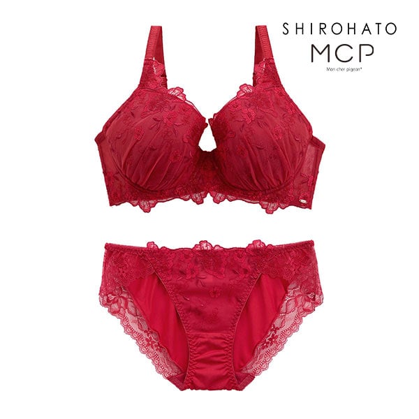 モンシェルピジョン Mon cher pigeon ウルークルールズ ブラジャー ショーツ セット GHI