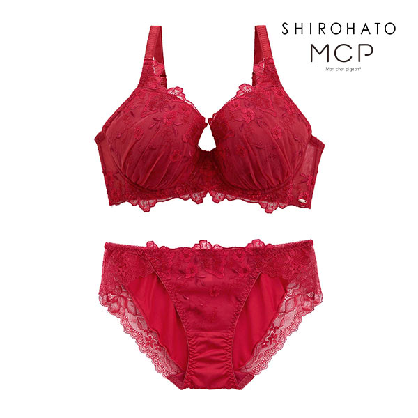 モンシェルピジョン Mon cher pigeon ウルークルールズ ブラジャー ショーツ セット GHI