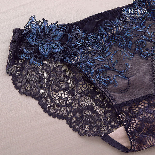 モンシェルピジョン Mon cher pigeon ティアム TIAM 03 ショーツ スタンダード バックレース M L LL 単品 ひびかない ストレッチレース