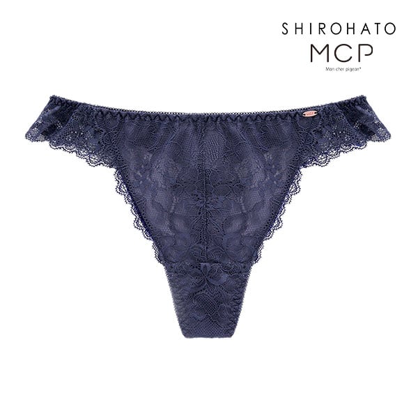 モンシェルピジョン Mon cher pigeon デイリーミューズ ショーツ Tバック タンガ バックレース M L 単品