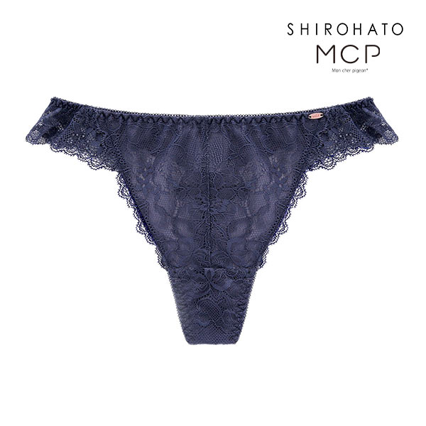 モンシェルピジョン Mon cher pigeon デイリーミューズ ショーツ Tバック タンガ バックレース M L 単品