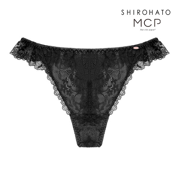 モンシェルピジョン Mon cher pigeon デイリーミューズ ショーツ Tバック タンガ バックレース M L 単品