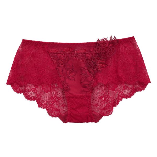 モンシェルピジョン Mon cher pigeon ティアム TIAM05 ショーツ ボーイレングス パンツ M L LL 単品 透け感 上品 総レース ひびきにくい