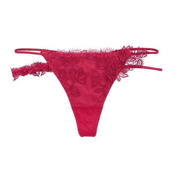 モンシェルピジョン Mon cher pigeon ティアム TIAM05 ショーツ Tバック タンガ パンツ M L LL 単品 透け感 上品 総レース ひびきにくい