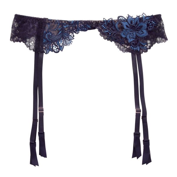 モンシェルピジョン Mon cher pigeon ティアム TIAM 03 ガーターベルト ランジェリー M L LL 単品 総レース アップリケ