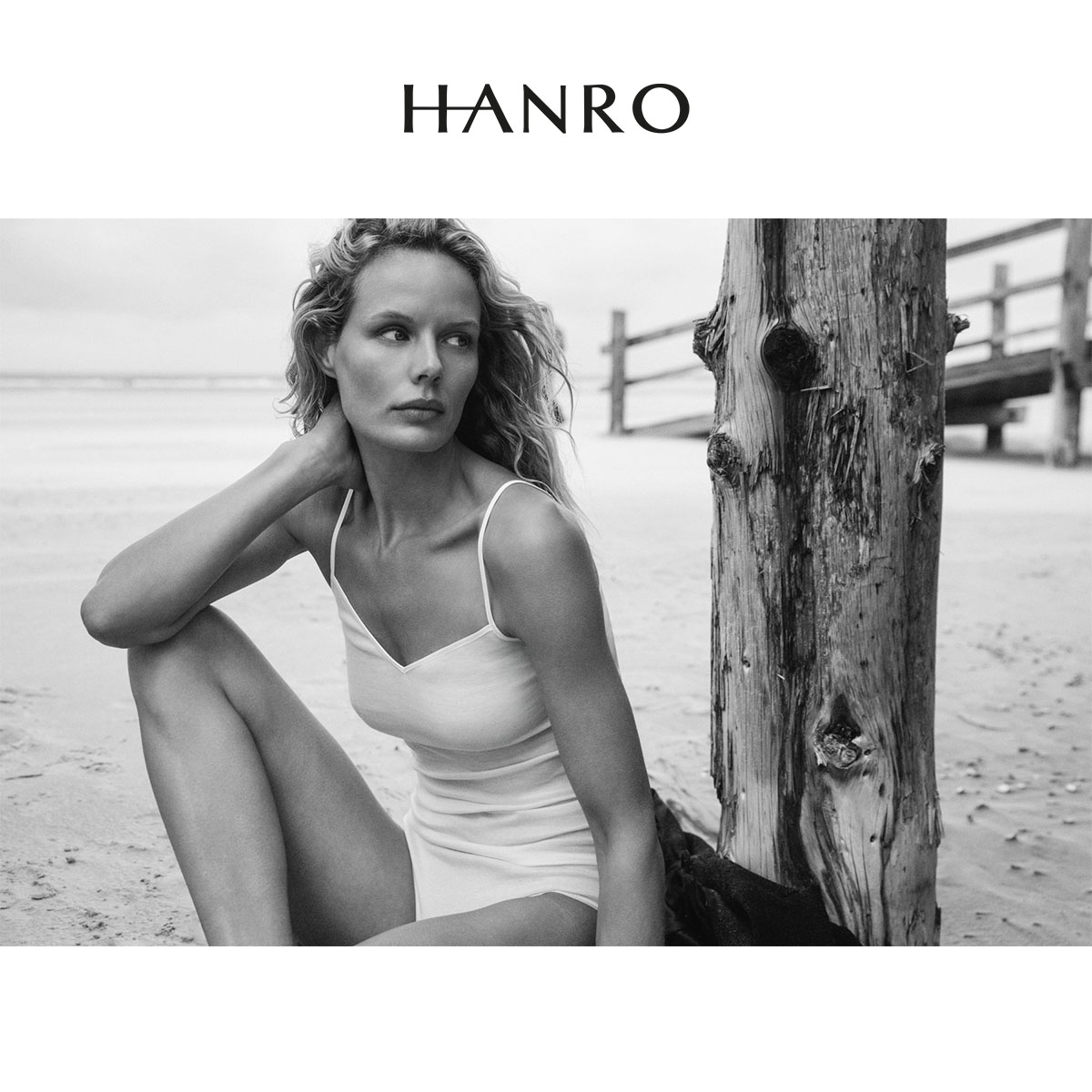ハンロ コットン シームレス キャミソール HANRO COTTON