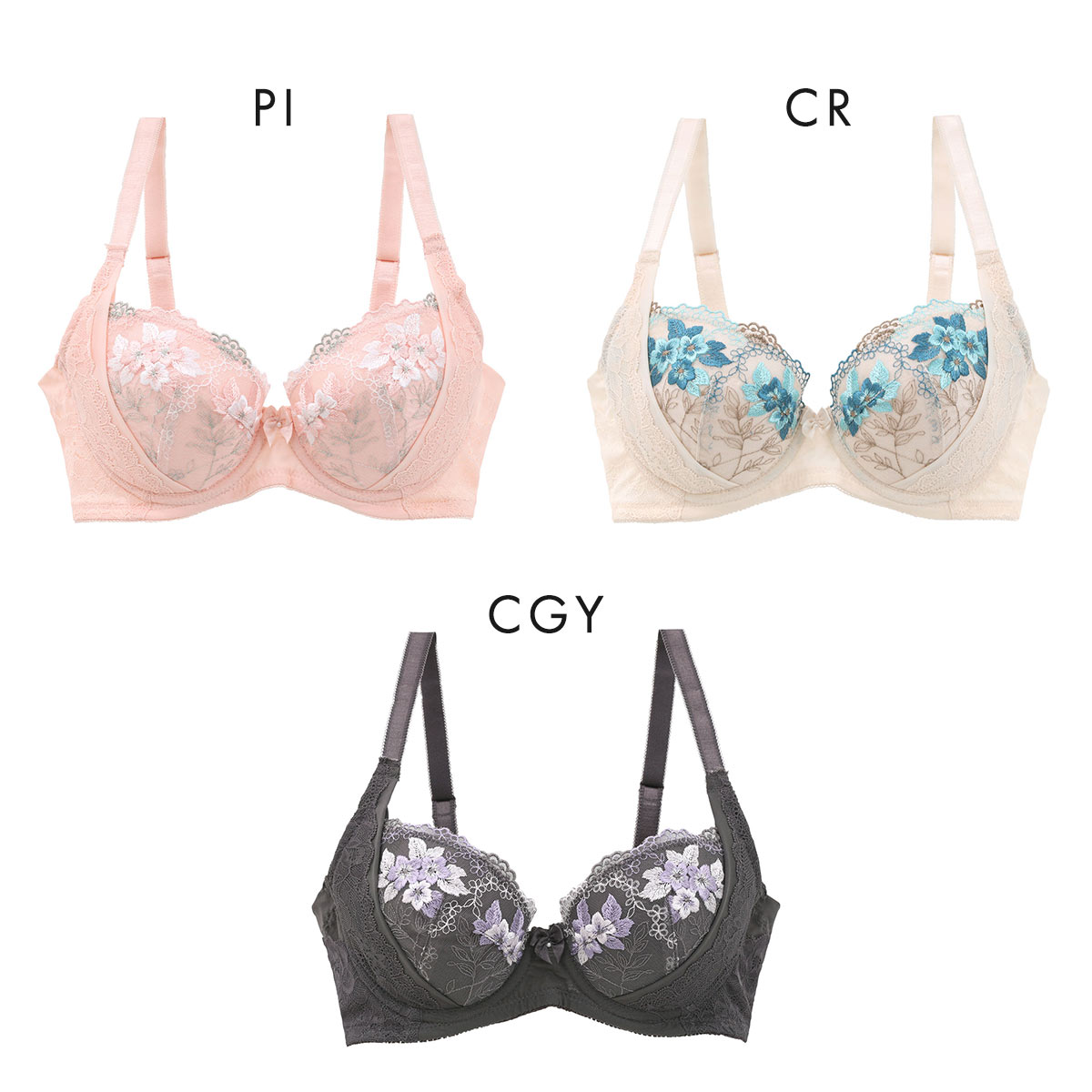キレイ工房 美ラインホールドブラ ブラジャー 背中レース リフト