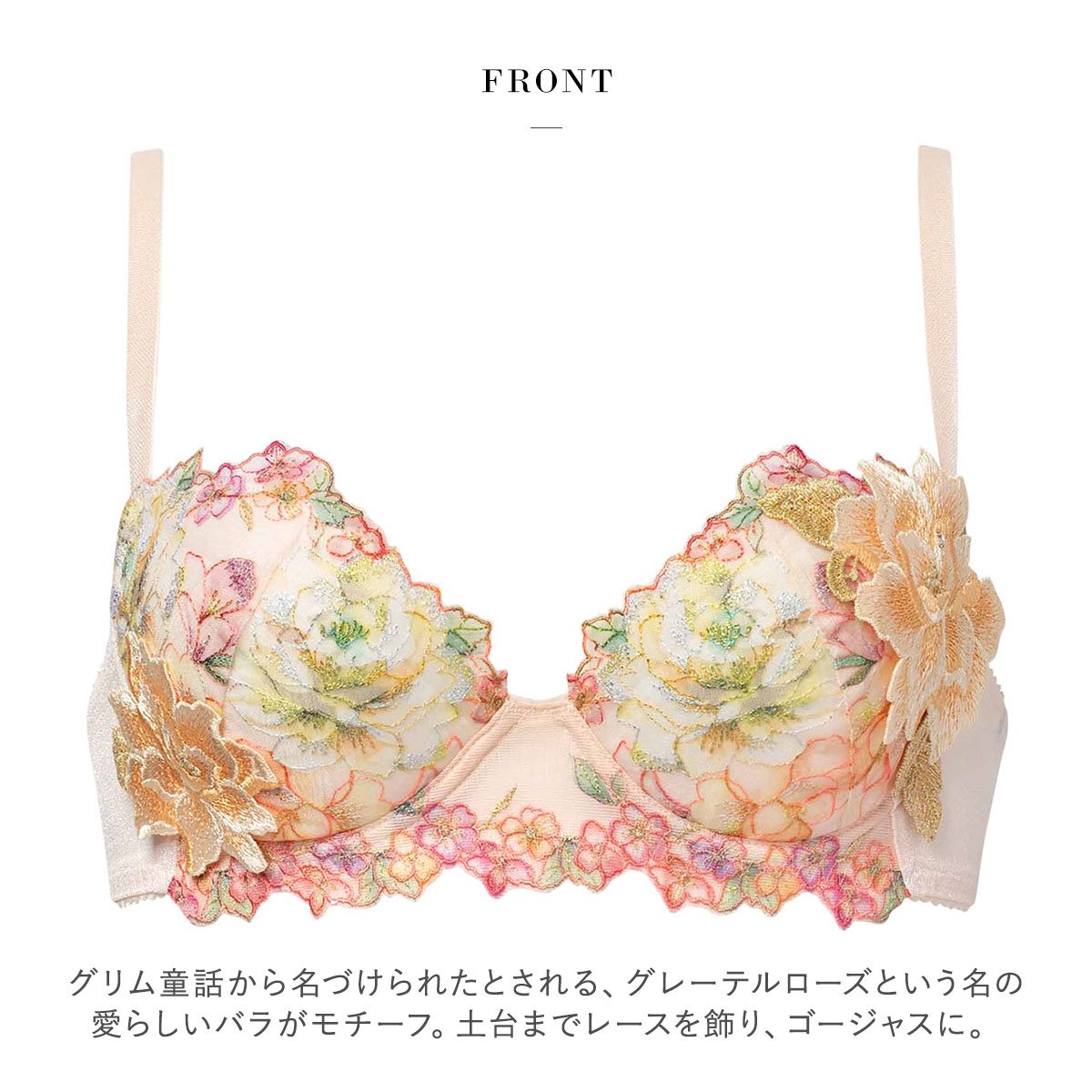 ワコール サルート 21グループ 21G P-UP ブラジャー プッシュ