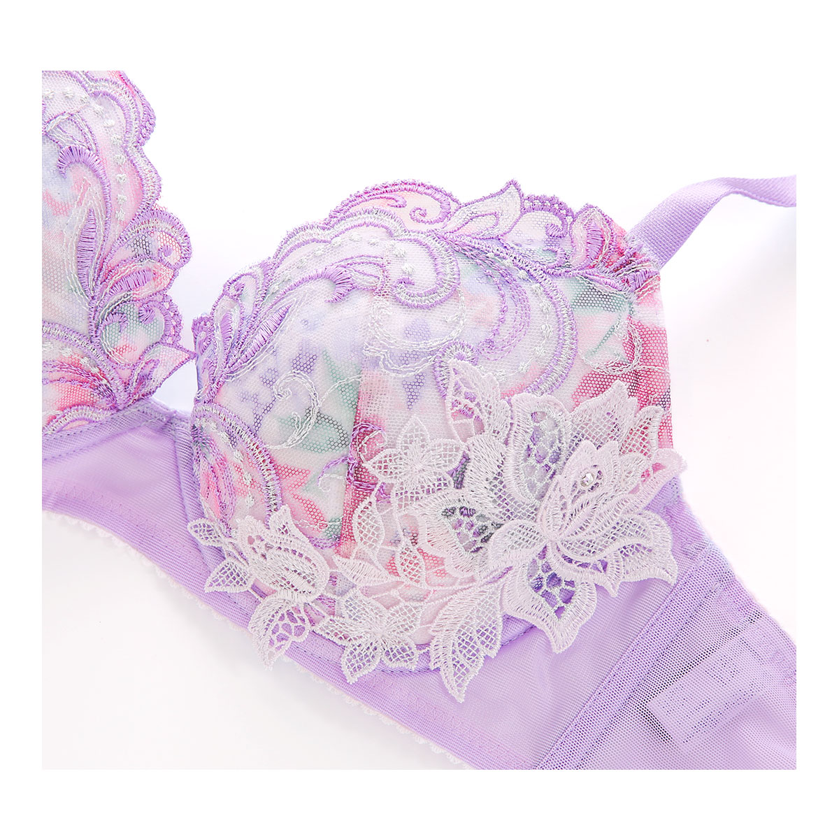 サルート07グループリアルアップブラE75ベージュ フルバックLサイズ ワコール Wacoal サルート Salute 07G BTJ707 Real Up Bra