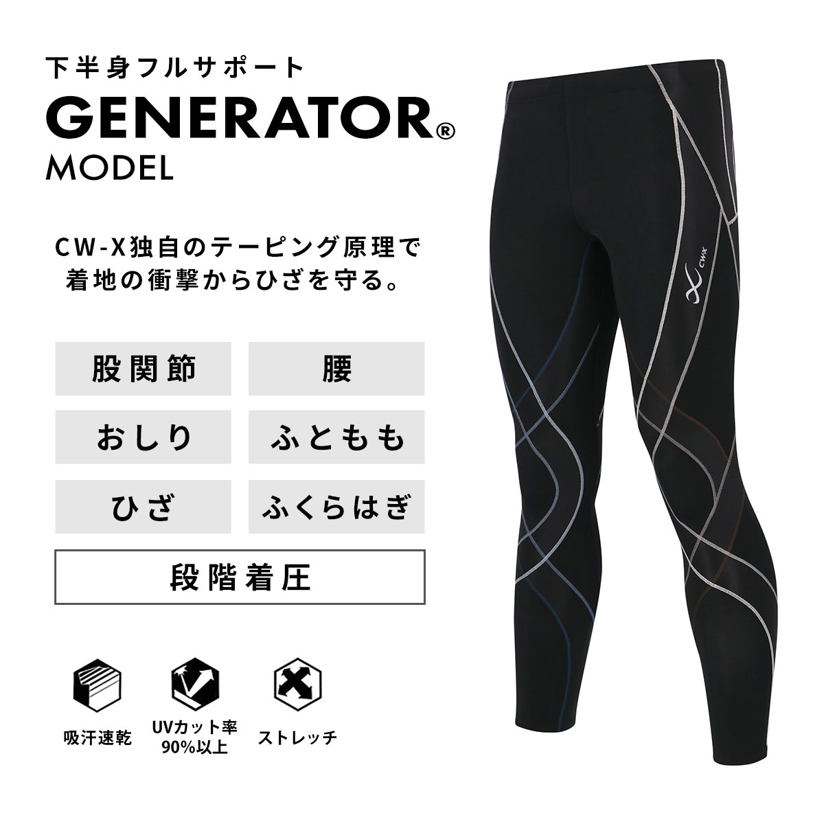 ワコール Wacoal シーダブリューエックス CW-X ジェネレーター