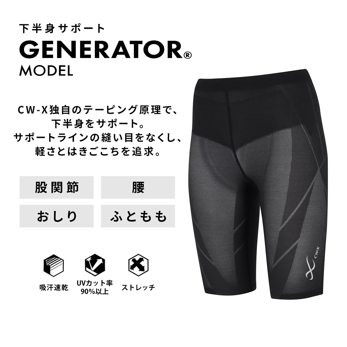 ワコール シーダブリューエックス GENERATOR ジェネレーター