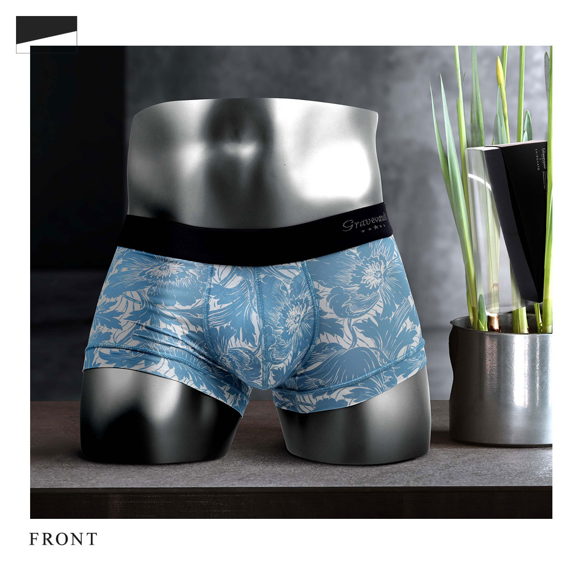 Gravevault×SHIROHATO 別注 限定カラー FLOWER ボクサーパンツ サブ4