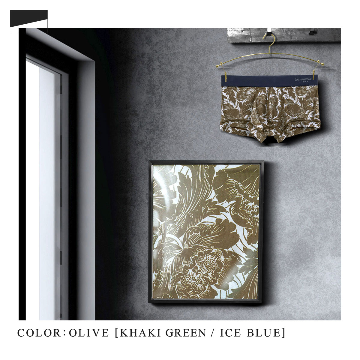 Gravevault×SHIROHATO 別注 限定カラー FLOWER ボクサーパンツ サブ7