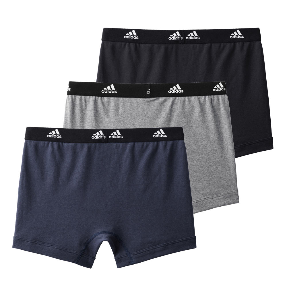 アディダス adidas 3P ボクサーパンツ 3枚組 メンズ 前あき