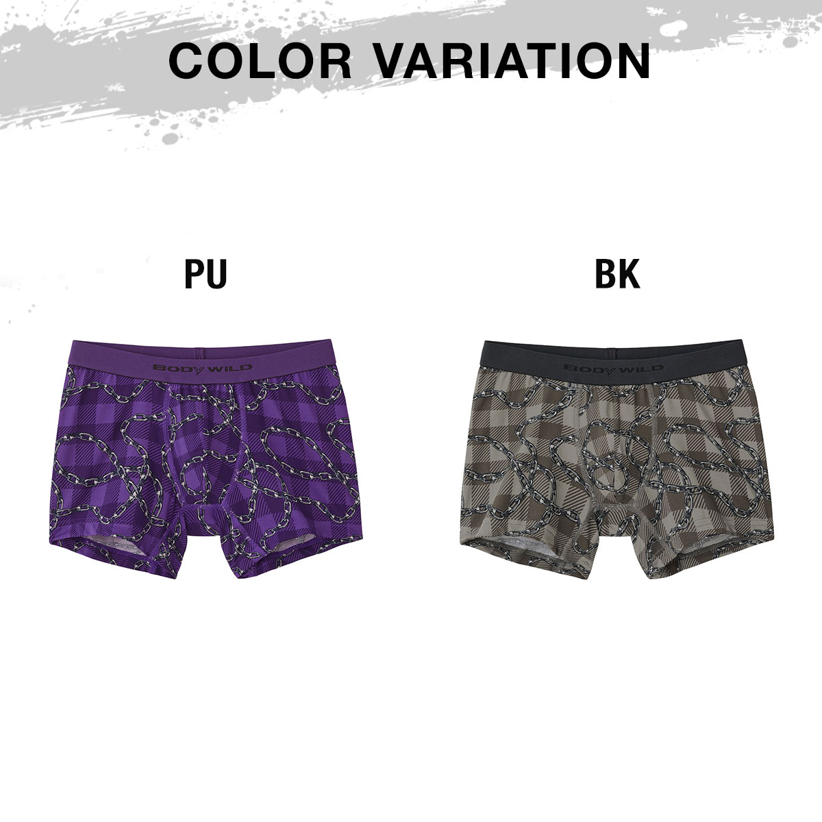 BODE 柄パンツ BODY WILD GUNZE グンゼ ボディワイルド ボクサーパンツ