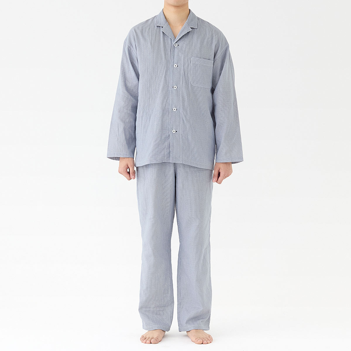 Mサイズ　新品　エトロ　パジャマ　半袖　七分丈ズボン　ペイズリー　麻混　ETRO L サイズ 新品 エトロ ETRO パジャマ 半袖 七分丈ズボン 麻混 春