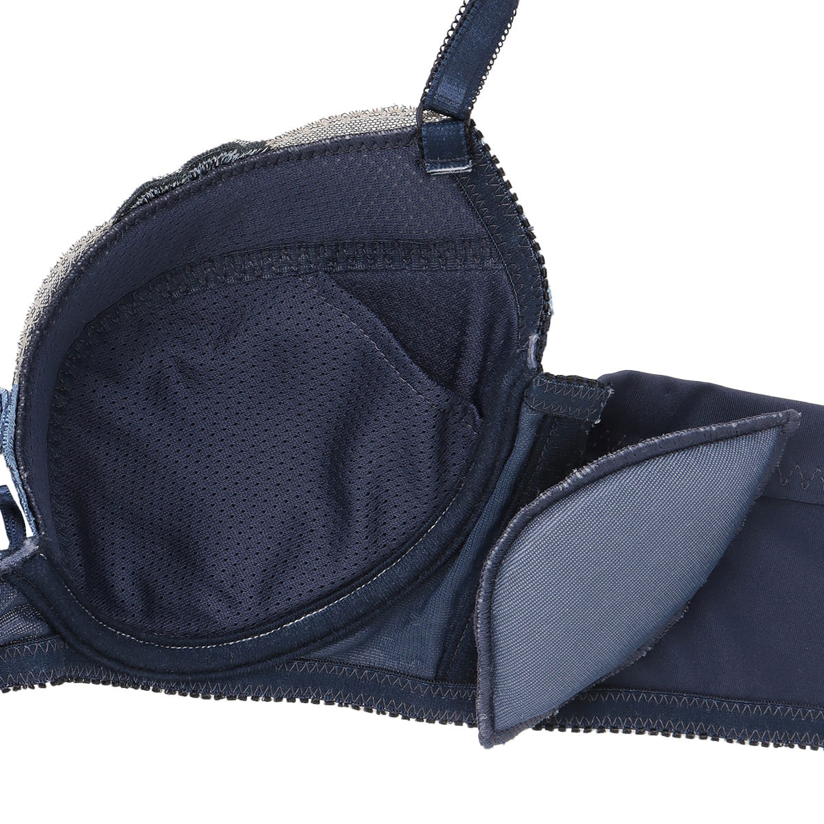 アツギ イーセレクト e-select シームレスカップブラ ソフト