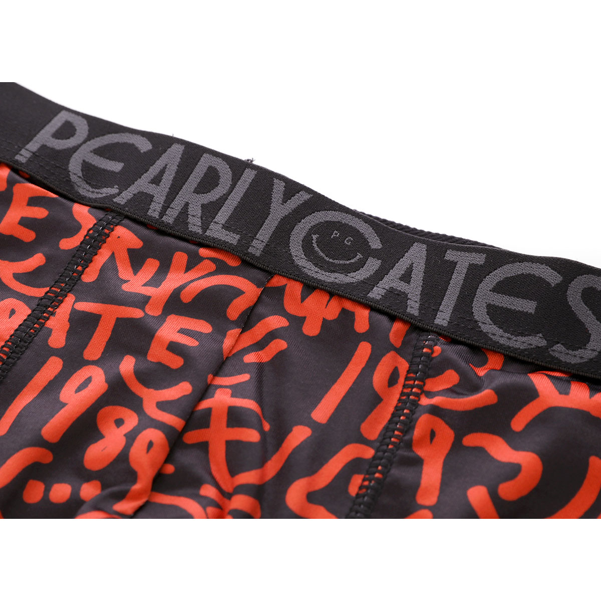 パーリーゲイツ ボーダーパンツ パーリーゲイツ 落書きベジタブル柄 ボクサーパンツ メンズ 前