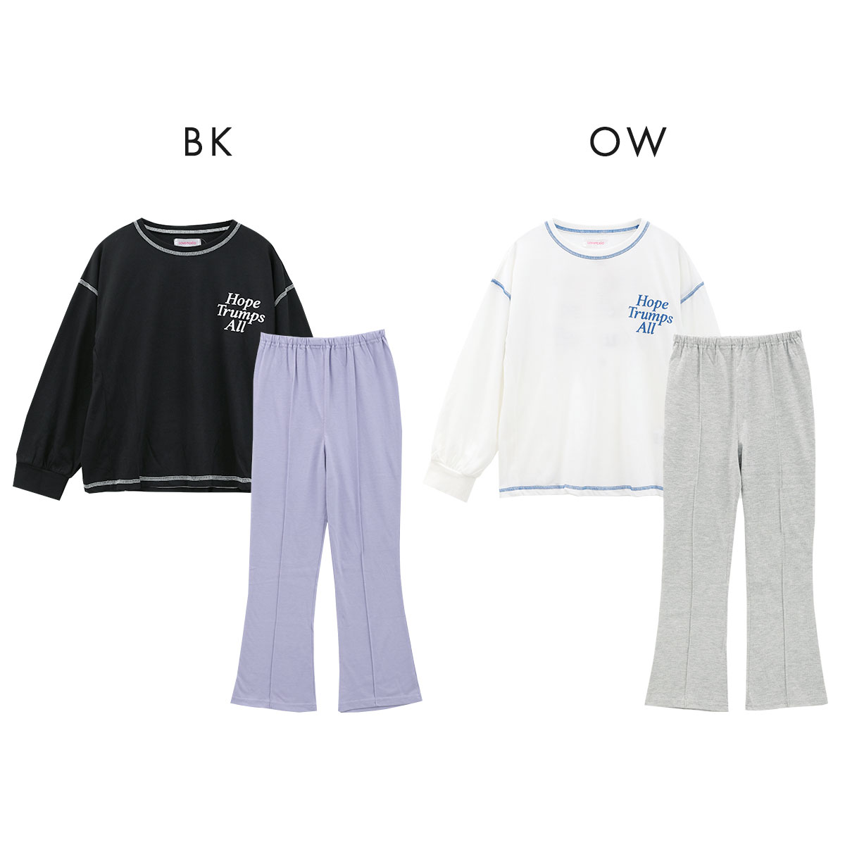 AAA SKY-HI LOVE/HATE パジャマ ズボン 長袖　M ラブトキシック 長袖 ルームウェアセット パジャマ 上下セット