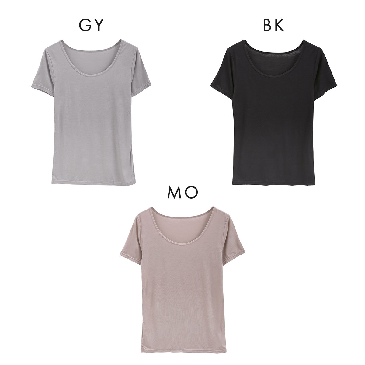 着るヒアルロン酸 潤い成分たっぷり 半袖Tシャツ レディース