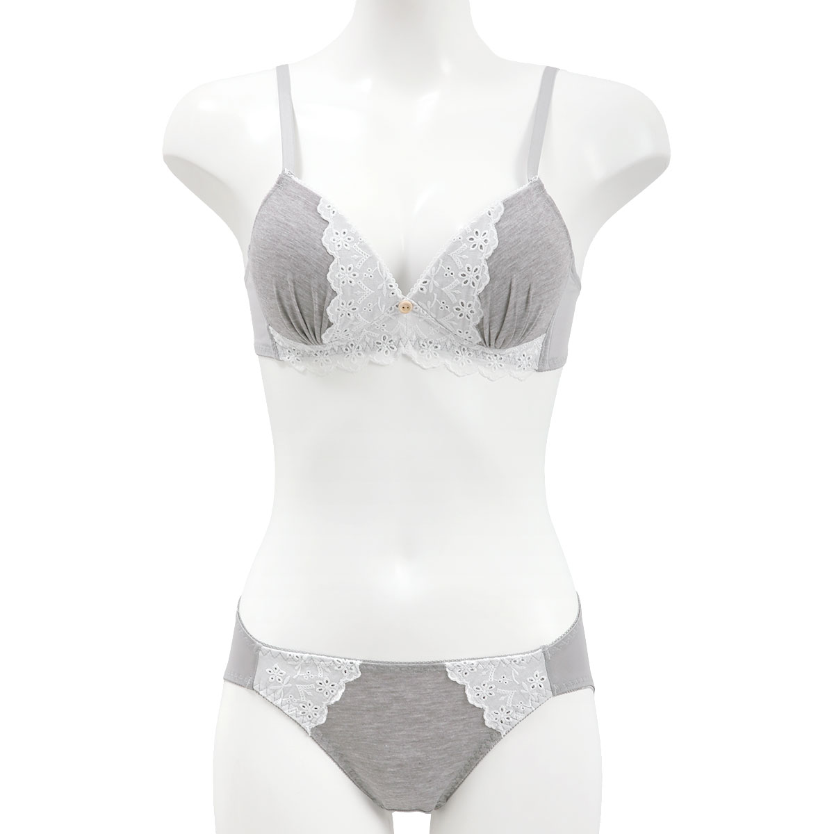 にゃちゅらるリラックス ボーラーコットンレース ノンワイヤー