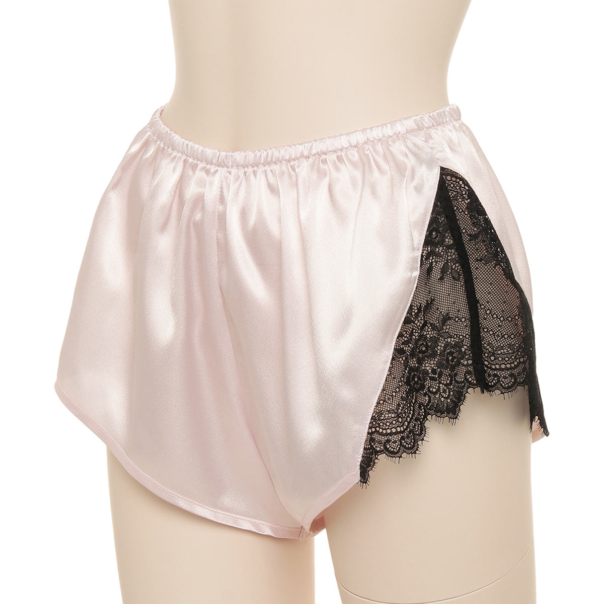 y14 新品 Ravijour ラヴィジュール レース セットアップ C65 ラヴィジュール RAVIJOUR ブラックレースサテン セットアップ