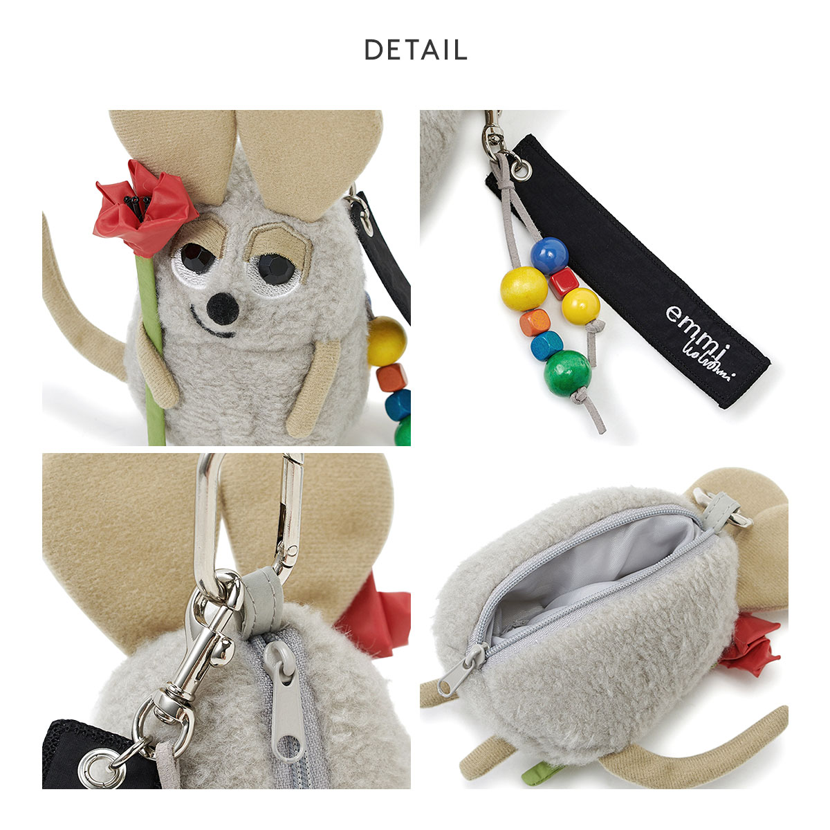 【emmi×Leo Lionni】 フレデリックポーチチャーム emmi×Leo Lionni】フレデリックポーチチャーム(その他)｜emmi