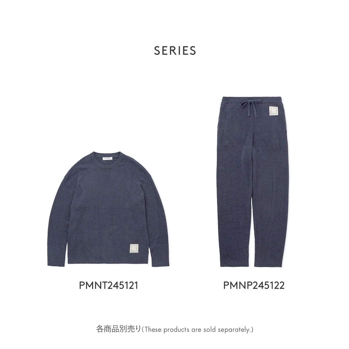 ジェラートピケ【HOMME】ホットスムーズィーリブプルオーバー&りブロングパンツ ジェラートピケ オム メンズ ホットスムーズィーリブプル