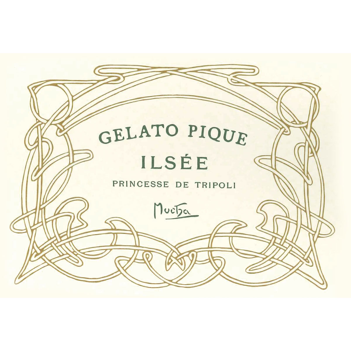 ジェラートピケ スリープ MUCHA トリポリの姫君イルゼ