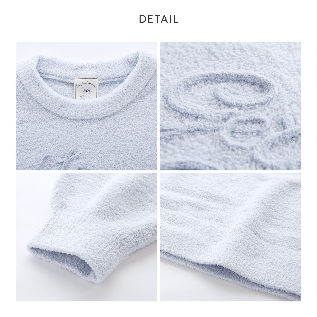 【新品】ジェラートピケ　シーズージャガードワンピース　ネイビー ジェラートピケ gelato pique シーズ―ジャガードワンピーズ