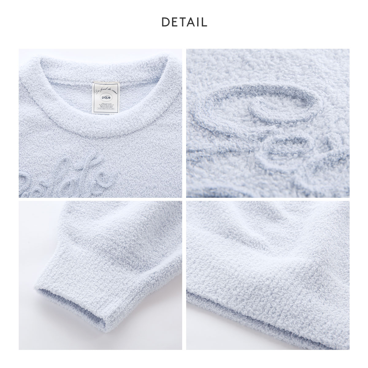 ジェラートピケ レディース シーズージャガードプルオーバー