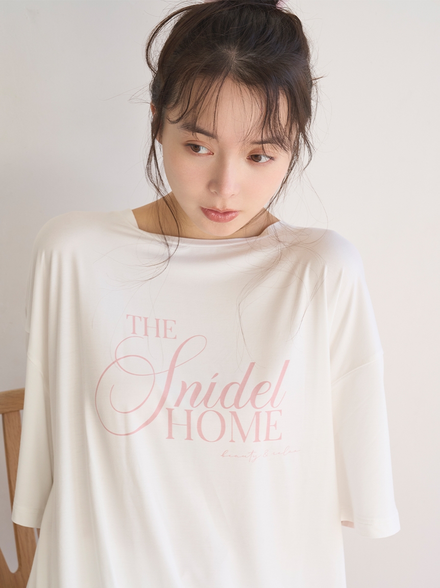 スナイデルホーム 接触冷感 ロゴTシャツセットアップ 上下セット