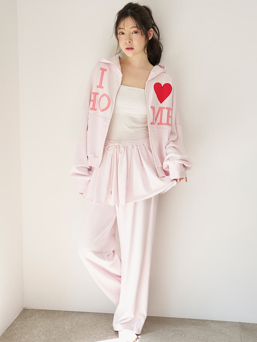 スナイデルホーム ボンディングスウェットパンツ パジャマ ルーム