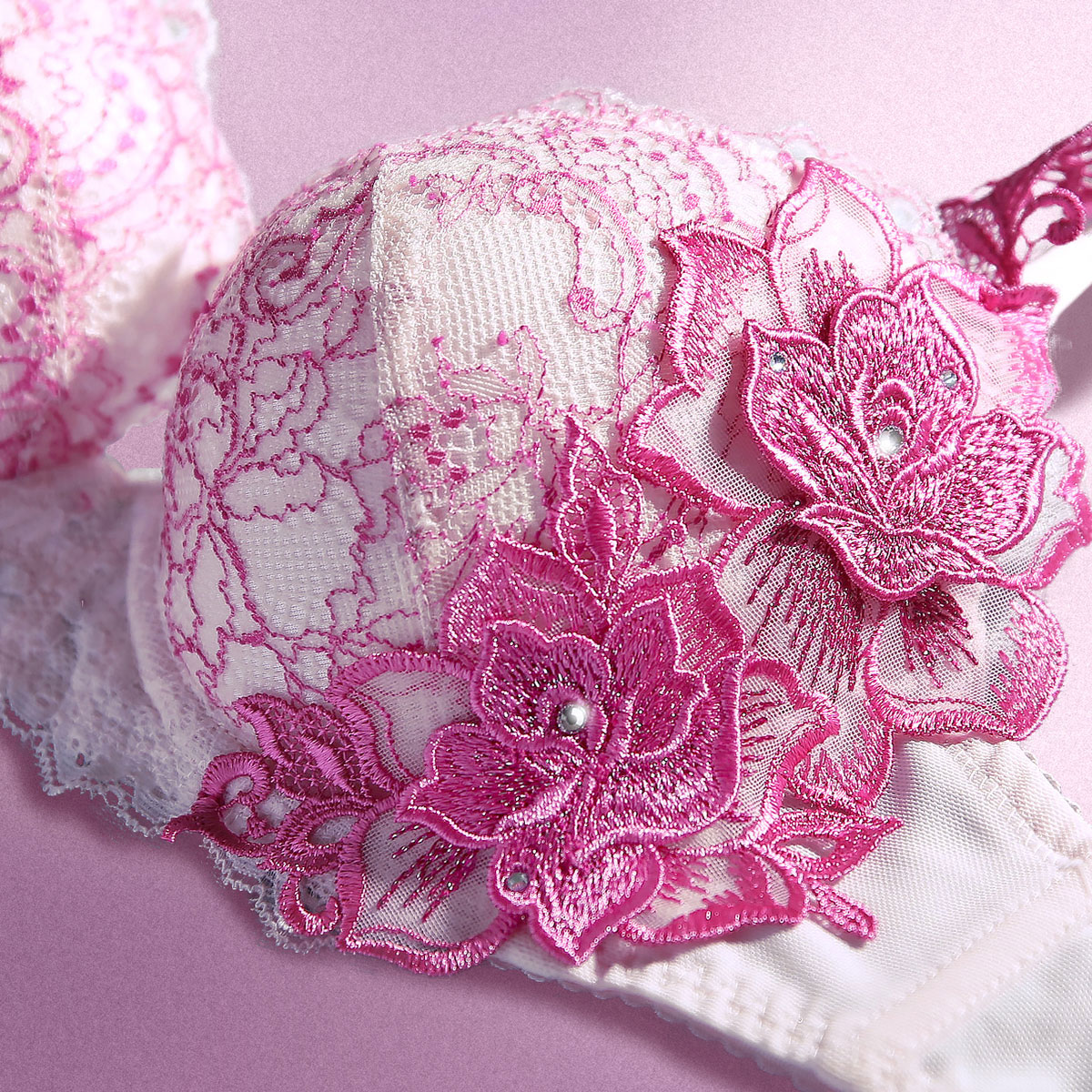 HIMICO 華麗に揺らめく Rosa Vestito ブラジャー BCDEF