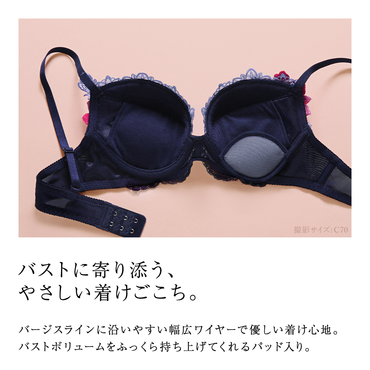 断捨離中rara【美品】FUNQUETH ベロア　セットアップ（129） HIMICO 端麗で愛らしい Rosa Raffinato ブラジャー BCDEF
