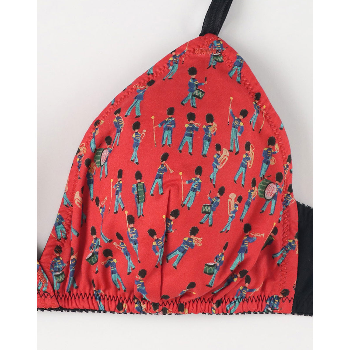 nana3 ウンナナクール une nana cool 綿混 三角ノンワイヤーブラ MADE WITH