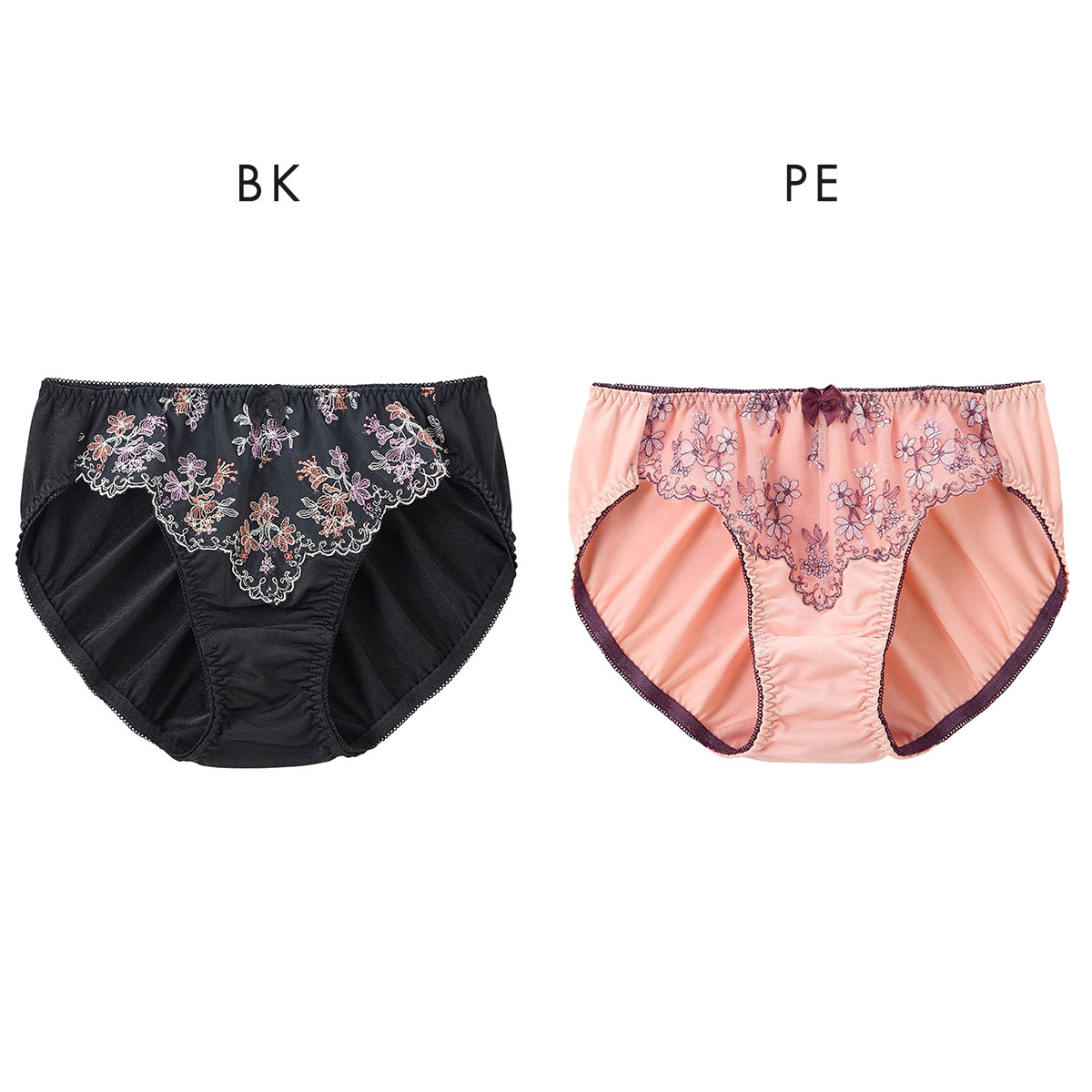 ニッセン いでよ!谷間 ソフトタイプコーディネートショーツ 小花